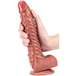 ToppedMonster Gode Ribby 20.5 x 4.6cm Marron